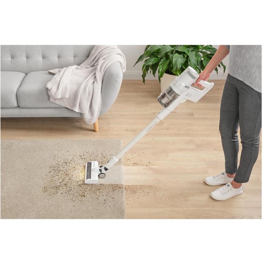 Sencor - Langaton pölynimuri 2in1 250W/2200 mAh valkoinen