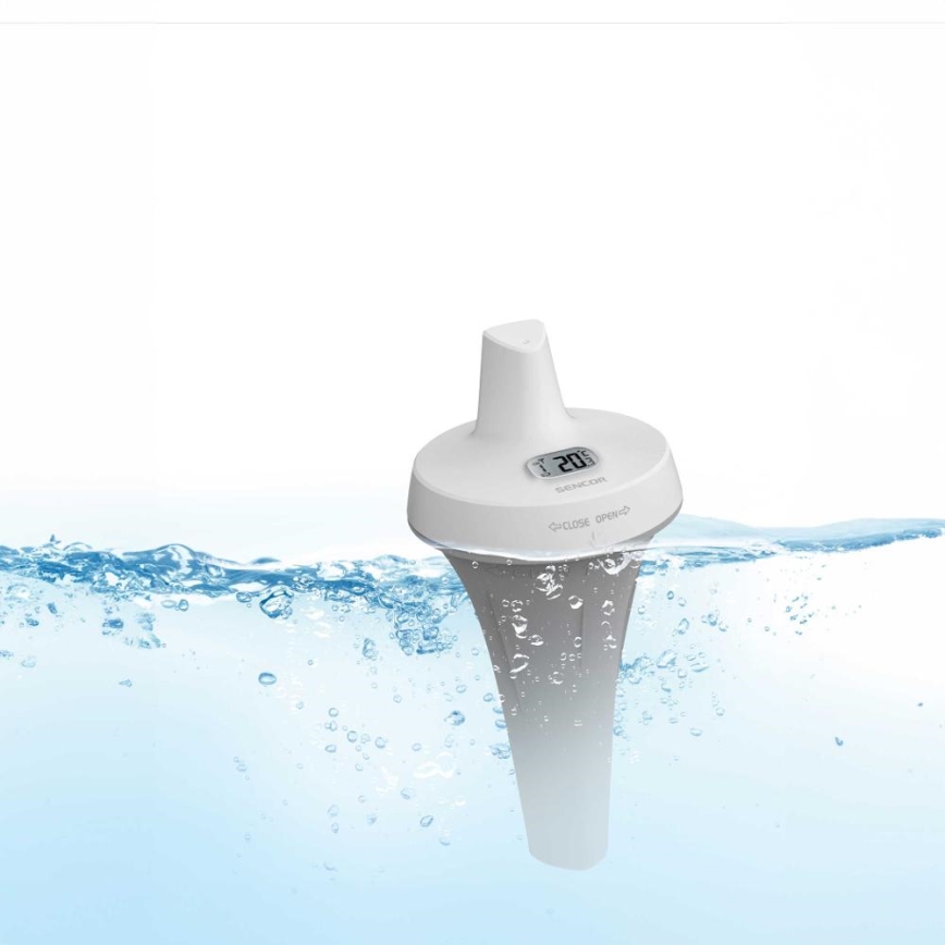 Sencor - Langaton pool float sensori 2xAA IPX7