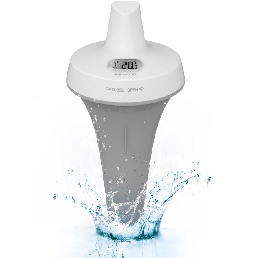 Sencor - Langaton pool float sensori 2xAA IPX7