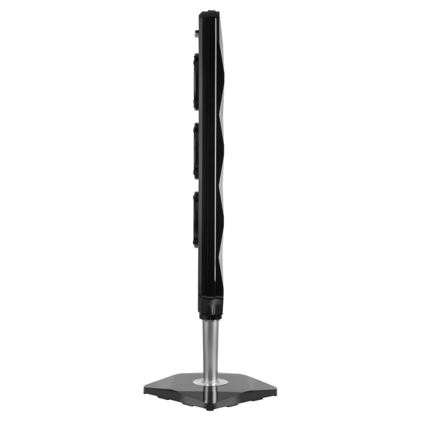 Sencor - Lattiatuuletin UltraThin 90W/230V musta + kaukosäädin