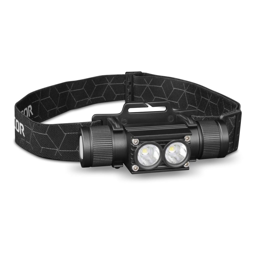 Sencor - LED Ladattava alumiininen otsalamppu LED/5W/2600 mAh IP65
