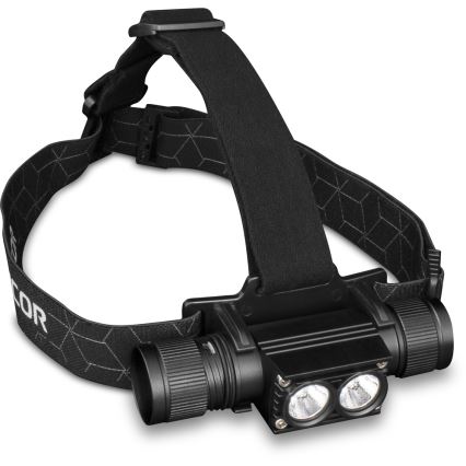 Sencor - LED Ladattava alumiininen otsalamppu LED/5W/2600 mAh IP65