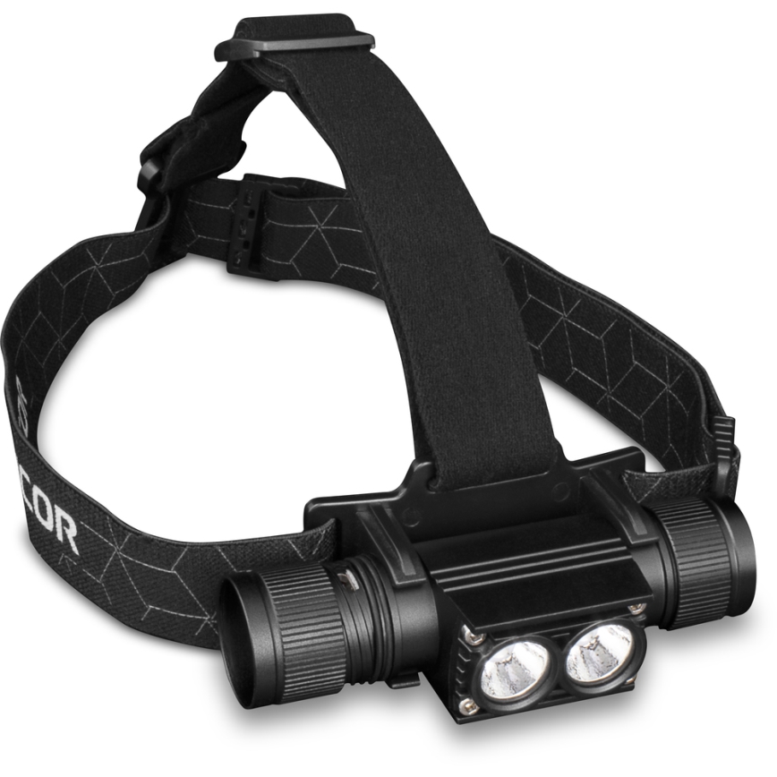 Sencor - LED Ladattava alumiininen otsalamppu LED/5W/2600 mAh IP65