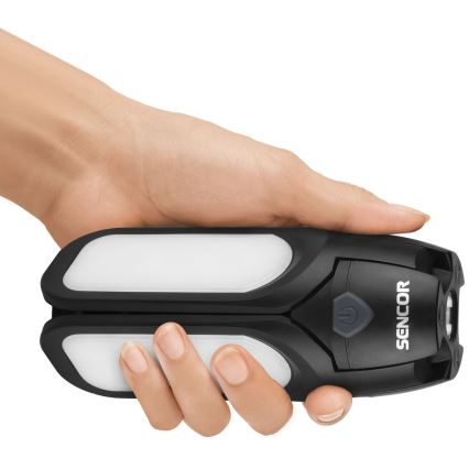 Sencor - ladattava retkilyhty aurinkopaneelilla LED/3W/1600 mAh IPX4