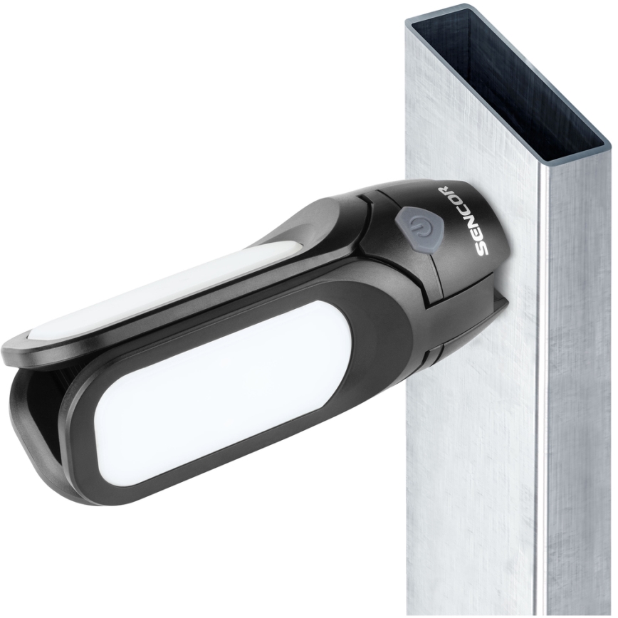 Sencor - LED-ladattava retkeilytaskulamppu aurinkopaneelilla LED/3W/1600 mAh IPX4