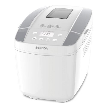 Sencor - Leipäkone kotiin LCD-näytöllä 800W/230V