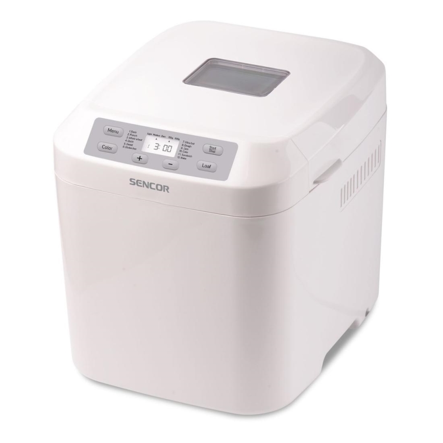Sencor - Leipäkone LCD-näytöllä 550W/230V