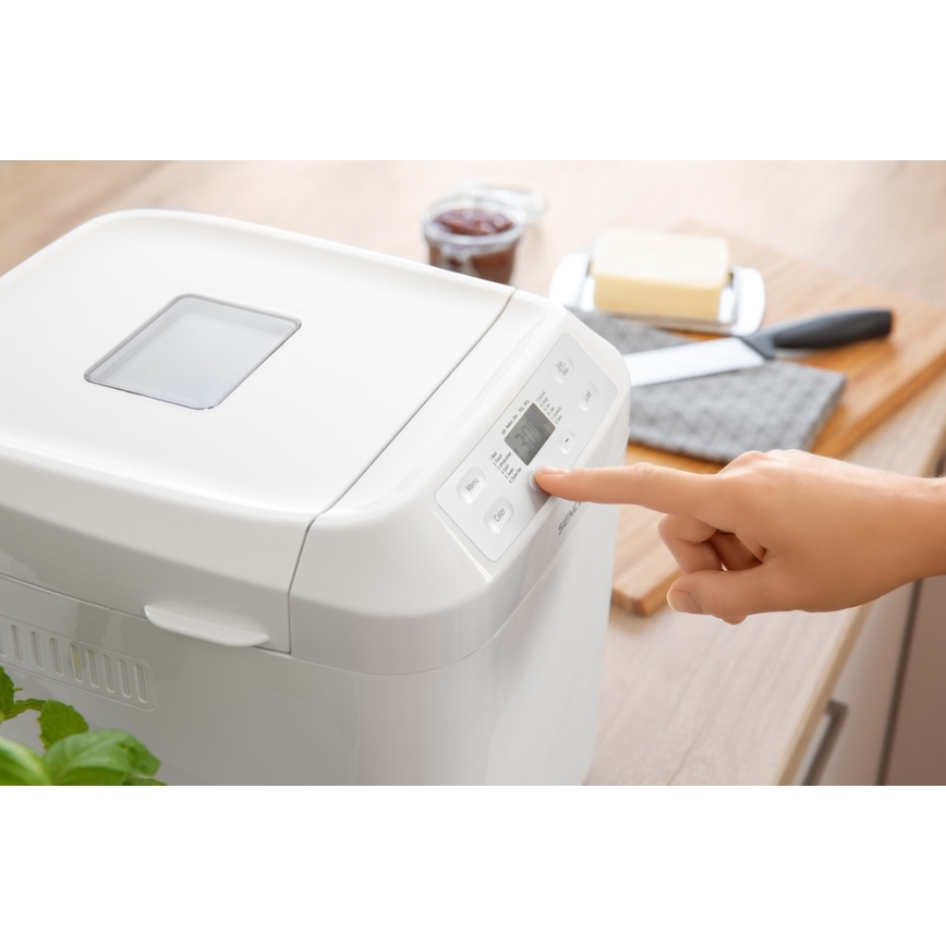 Sencor - Leipäkone LCD-näytöllä 550W/230V