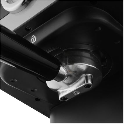 Sencor - Lever kahvinkeitin espresso 1050W/230V musta/mattakromi