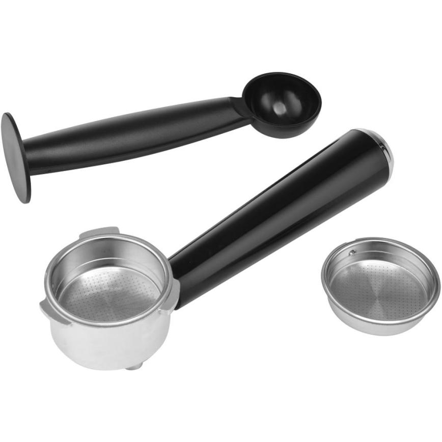 Sencor - Lever kahvinkeitin espresso 1050W/230V musta/mattakromi