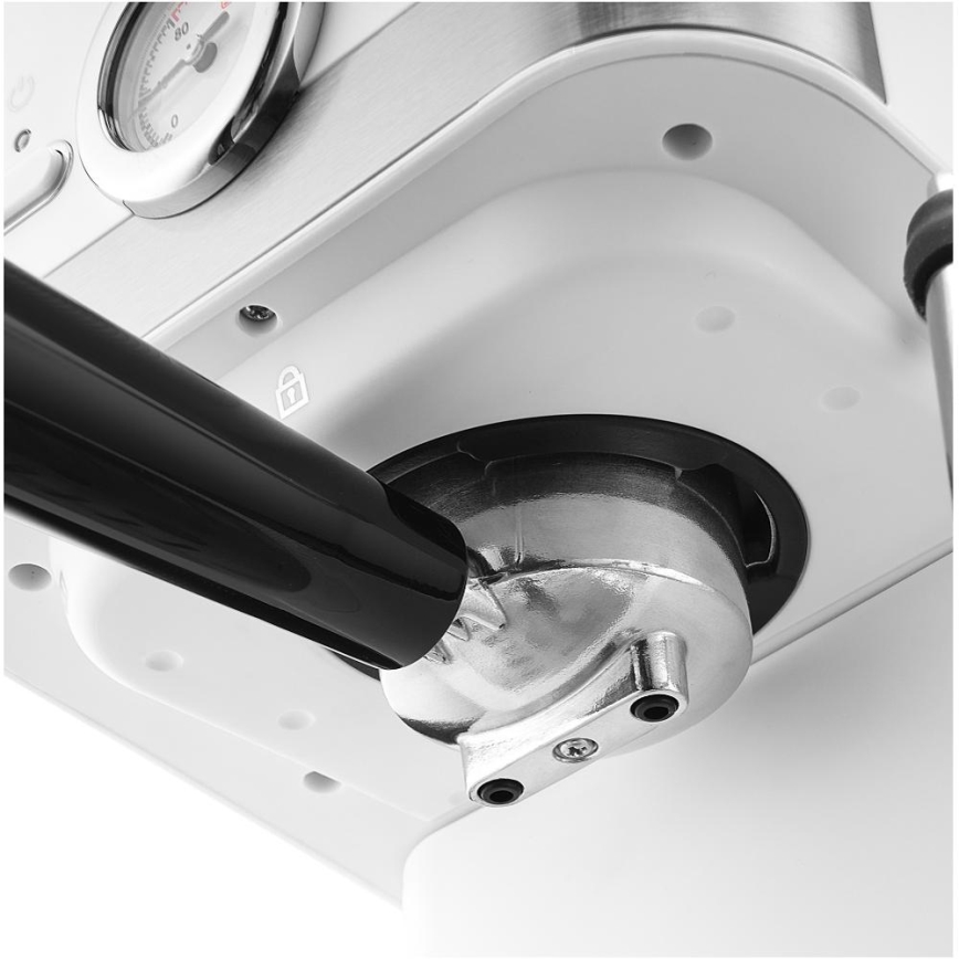 Sencor - Lever kahvinkeitin espresso 1050W/230V valkoinen/mattakromi