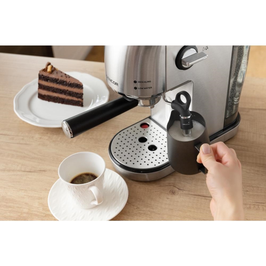Sencor - Lever kahvinkeitin espresso 1400W/230V