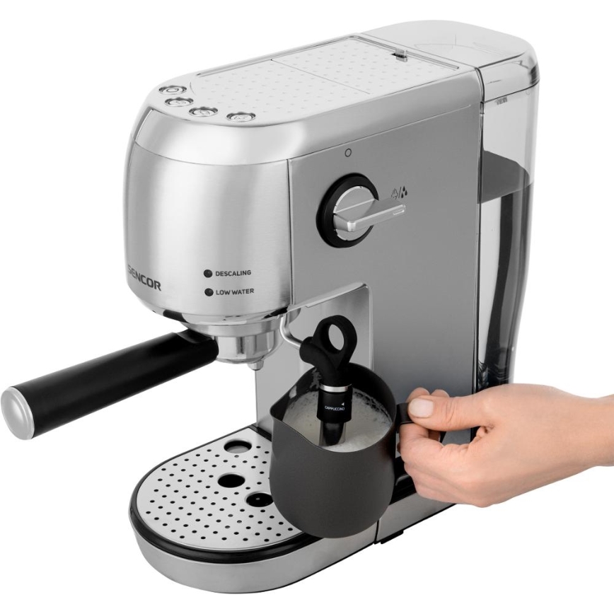 Sencor - Lever kahvinkeitin espresso 1400W/230V