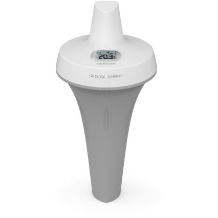 Sencor - Mittausasema langattomalla uima-altaan kellukkeen anturilla 2xAA + 2xAA IPX7