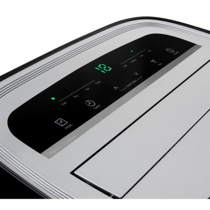 Sencor - Mobiili ilmastointilaite LED-näytöllä 3in1 1000W/230V 9000 BTU musta + kaukosäädin