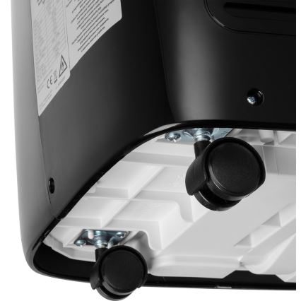 Sencor - Mobiili ilmastointilaite LED-näytöllä 3in1 1000W/230V 9000 BTU musta + kaukosäädin