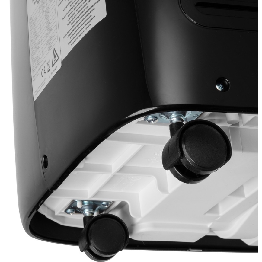 Sencor - Mobiili ilmastointilaite LED-näytöllä 3in1 1000W/230V 9000 BTU musta + kaukosäädin