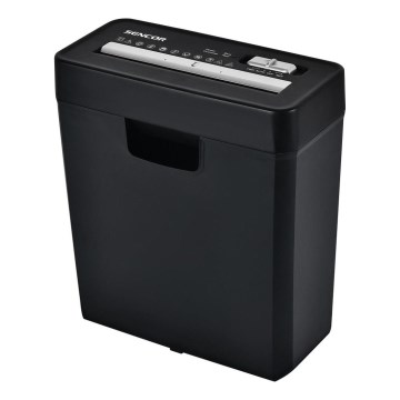 Sencor - Paperisilppuri A4 äänenvoimakkuus 10 l 190W/230V musta