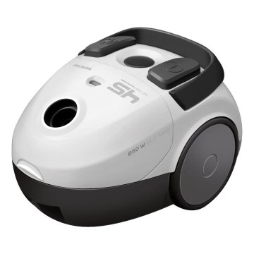 Sencor - Pussi-imuri 1,5 l 850W/230V valkoinen