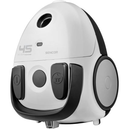 Sencor - Pussi-imuri 1,5 l 850W/230V valkoinen