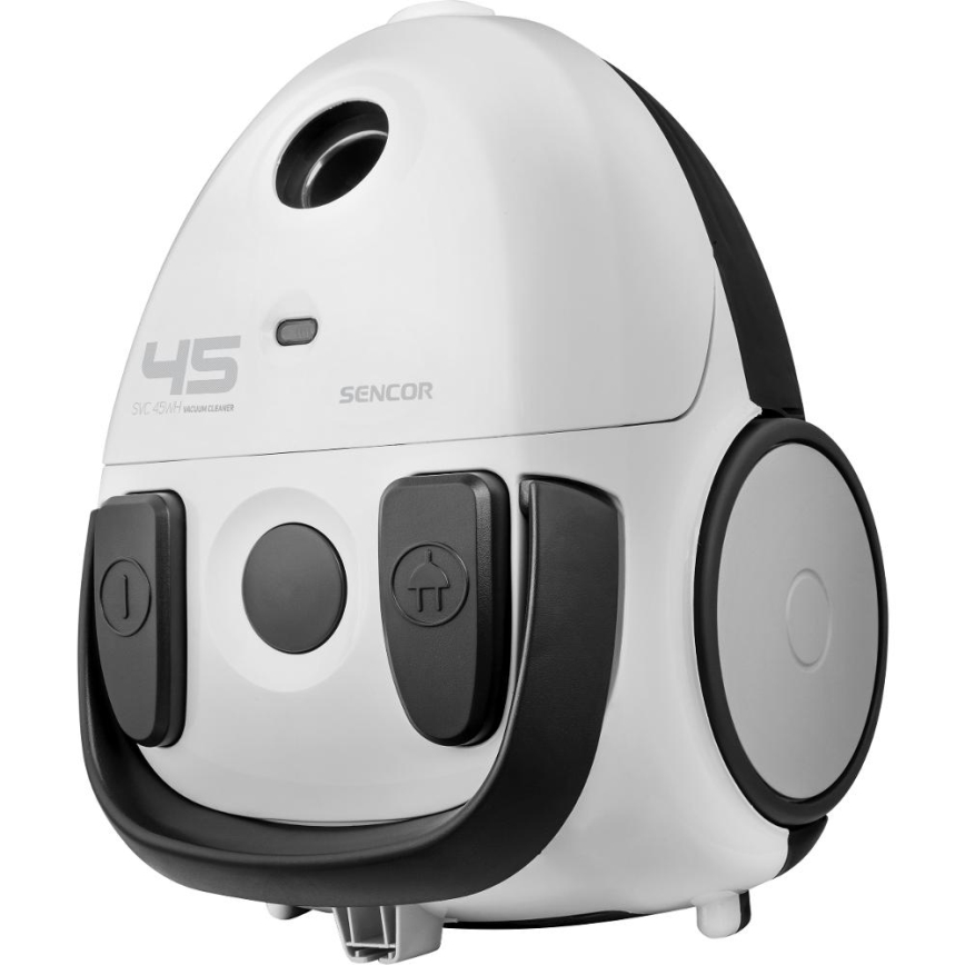 Sencor - Pussi-imuri 1,5 l 850W/230V valkoinen