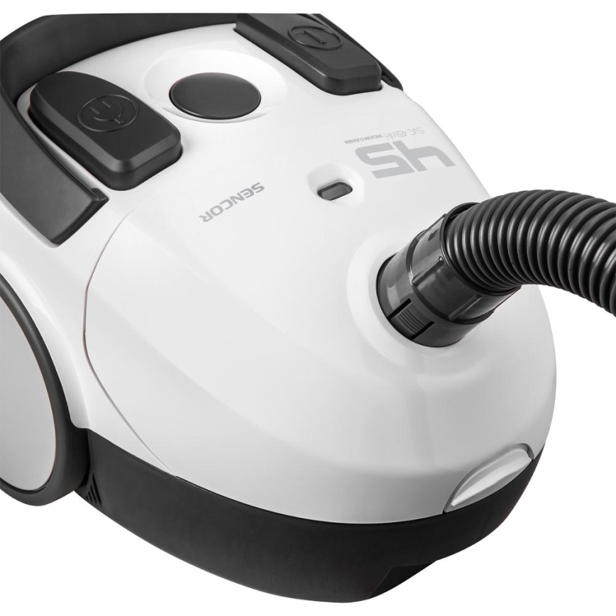 Sencor - Pussi-imuri 1,5 l 850W/230V valkoinen