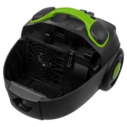 Sencor - Pussiton pölynimuri 1,5 l 890W/230V vihreä/musta
