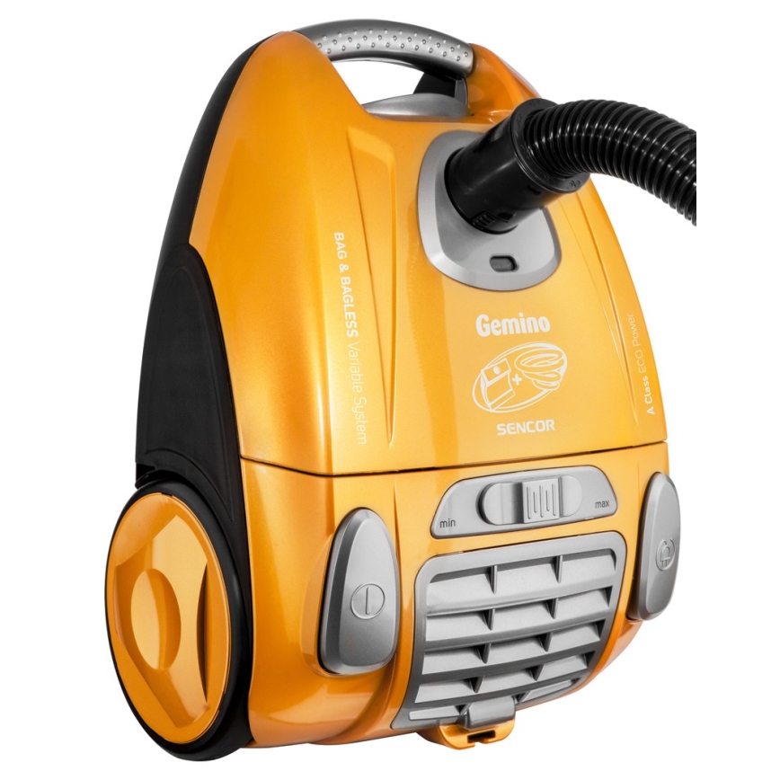 Sencor - Pussiton/pussiton pölynimuri 4,5 l/3 l 700W/230V kulta