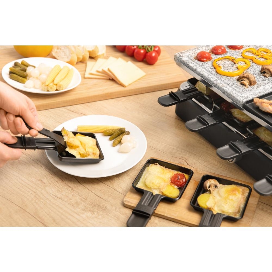 Sencor - Raclette grill lisävarusteiden kanssa 1400W/230V