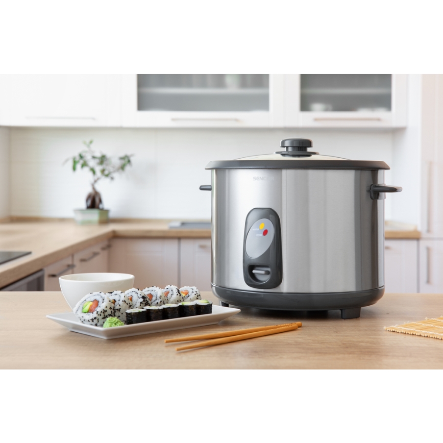 Sencor - Riisikeitin 1000W/230V 2,8l ruostumatonta terästä