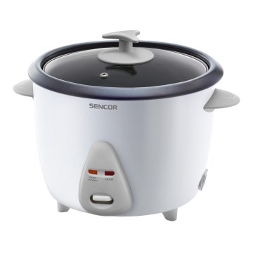 Sencor - Riisikeitin 500W/230V 1,5 l valkoinen