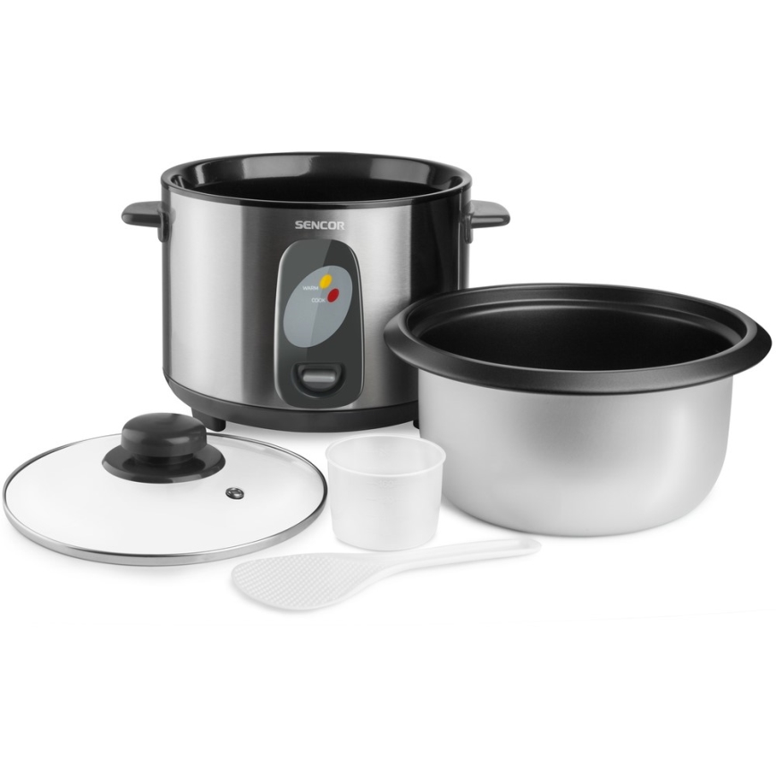 Sencor - Riisinkeitin 500W/230V 1,5l ruostumatonta terästä