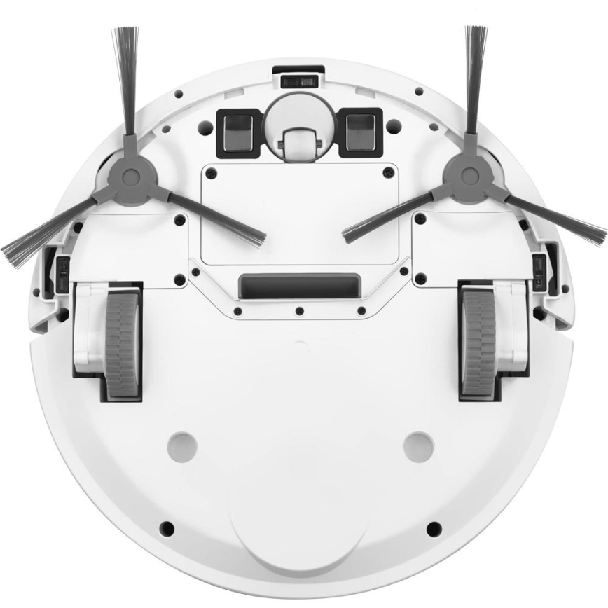 Sencor - Robotti-imuri mopilla 2in1 18W/1500 mAh valkoinen + kauko-ohjaus