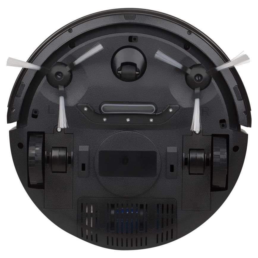Sencor - Robottipölynimuri mopilla 2in1 15W/14,4V 1500 mAh musta
