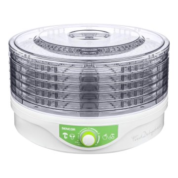 Sencor - Ruoankuivain lämpösäätimellä 250W/230V