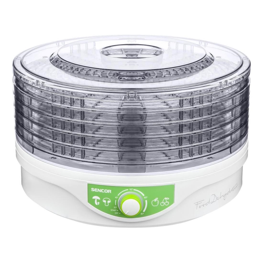 Sencor - Ruoankuivain lämpösäätimellä 250W/230V