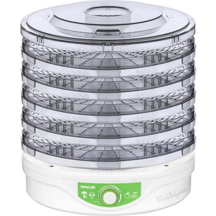 Sencor - Ruoankuivain lämpösäätimellä 250W/230V