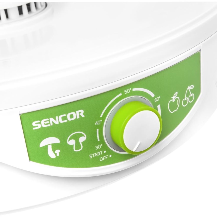 Sencor - Ruoankuivain lämpösäätimellä 250W/230V