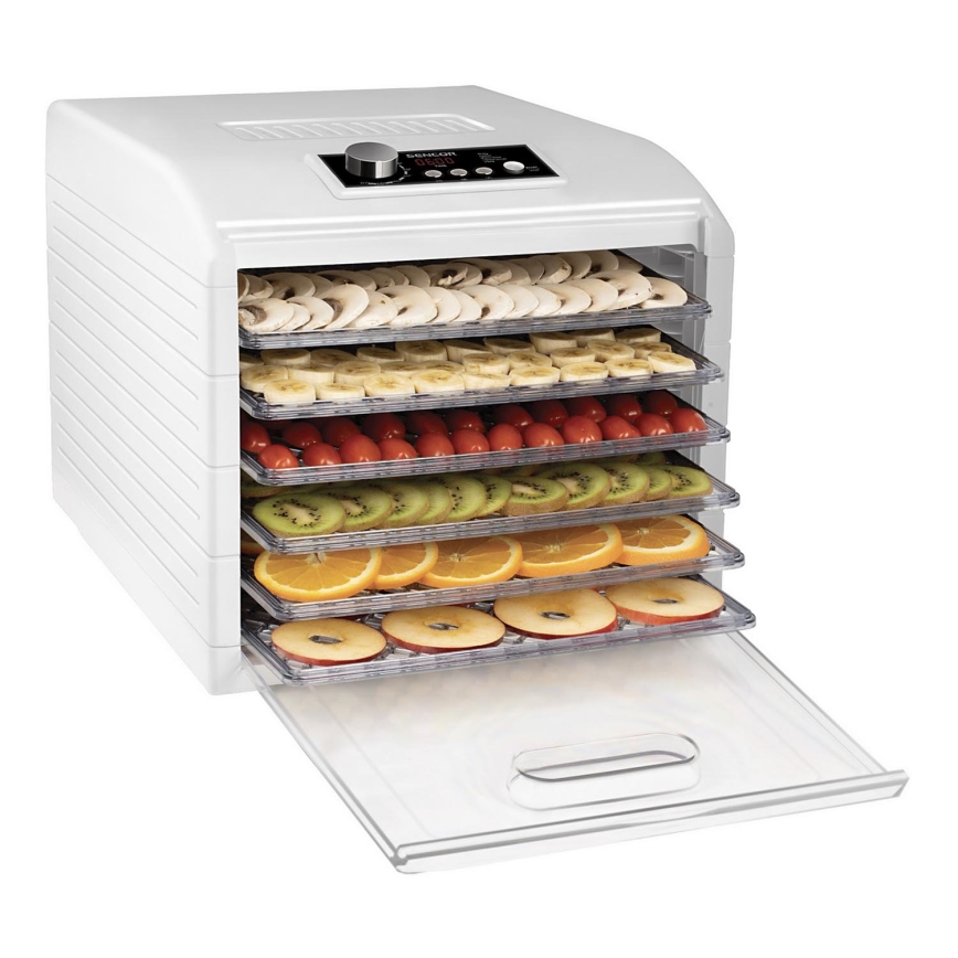 Sencor - Ruokakuivuri 500W/230V valkoinen