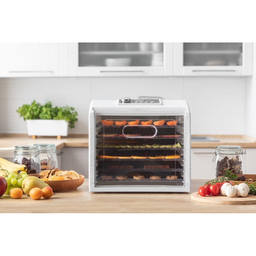 Sencor - Ruokakuivuri 500W/230V valkoinen
