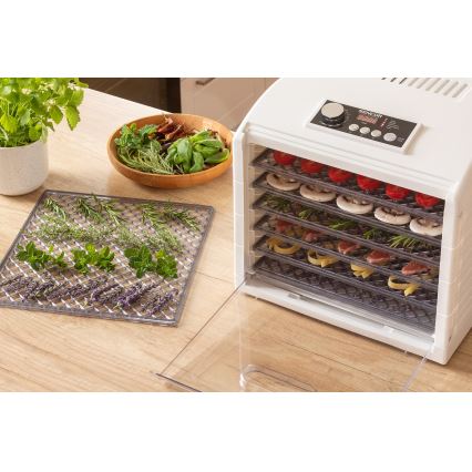 Sencor - Ruokakuivuri 500W/230V valkoinen