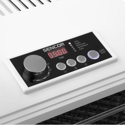 Sencor - Ruokakuivuri 500W/230V valkoinen