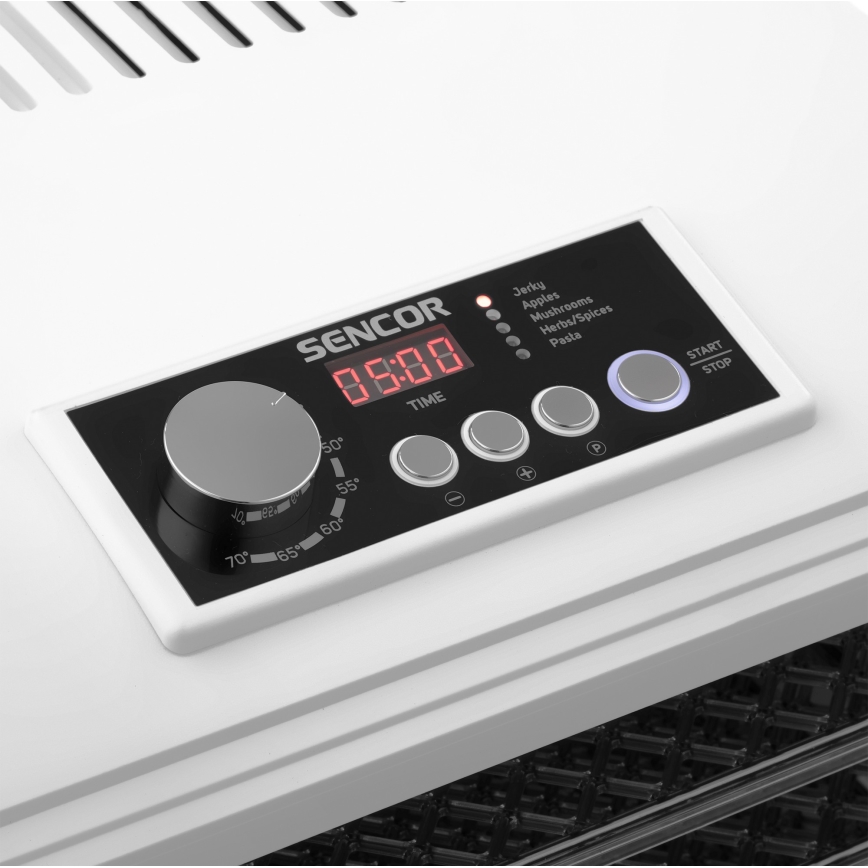 Sencor - Ruokakuivuri 500W/230V valkoinen
