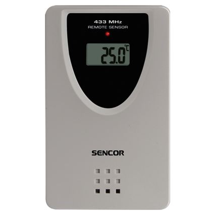 Sencor - Sääasema kanssa väri LCD display, Herätyskello ja projektori 2xAA + 2xAAA