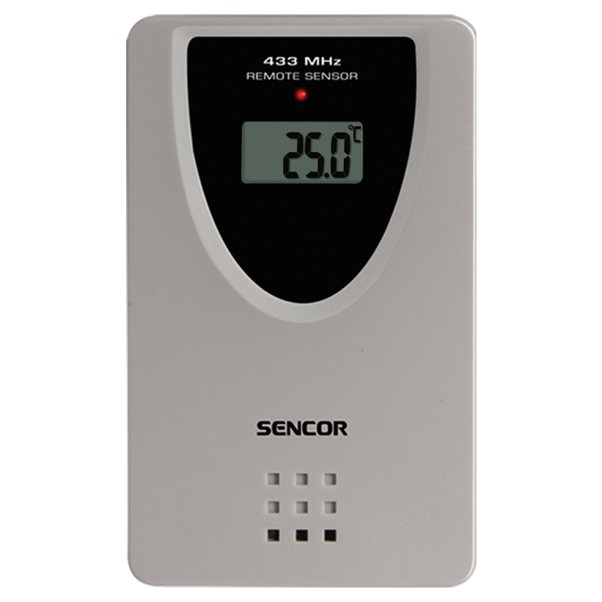 Sencor - Sääasema kanssa väri LCD display, Herätyskello ja projektori 2xAA + 2xAAA