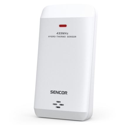 Sencor - Sääasema värillisellä LCD-näytöllä 5V/1xCR2032 + 2xAA