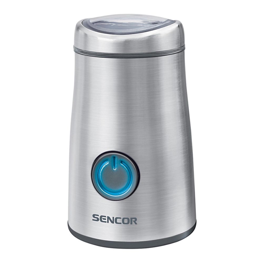 Sencor - Sähköinen kahvipapumylly 50 g 150W/230V ruostumatonta terästä