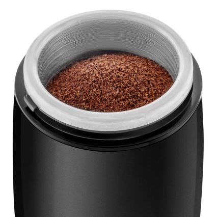 Sencor - Sähköinen kahvipapumylly 60 g 150W/230V musta/mattakromi