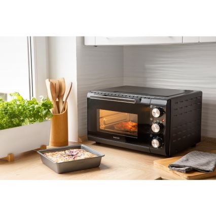 Sencor - Sähköuuni 20 l 1650W/230V musta