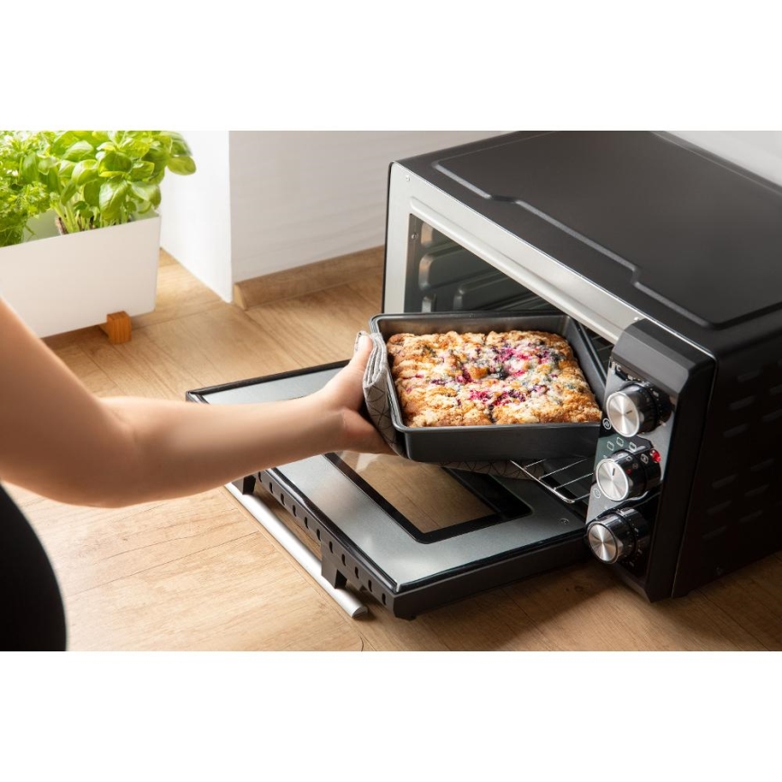 Sencor - Sähköuuni 20 l 1650W/230V musta